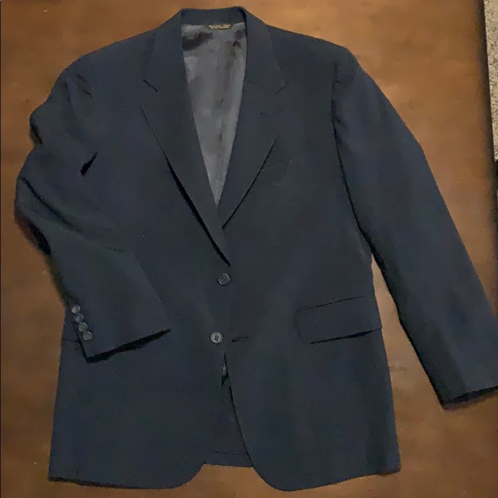 jos a Bank travelers wool blazer 40s
